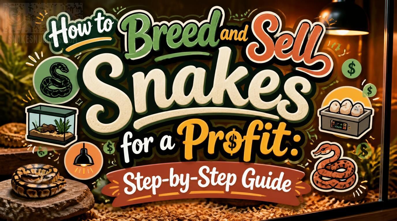 How to Breed and Sell Snakes for a Profit: Step-by-Step Guide