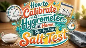 how to calibrate a hygrometer at home