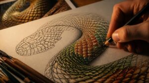 how to draw snake scales and patterns how to draw snake scales and patterns