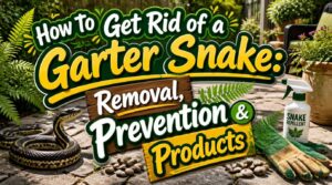 how to get rid of a garter snake how to get rid of a garter snake
