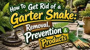 how to get rid of a garter snake how to get rid of a garter snake
