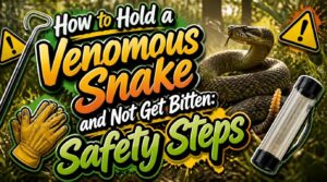 how to hold a venomous snake and not get bitten how to hold a venomous snake and not get bitten