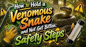 how to hold a venomous snake and not get bitten how to hold a venomous snake and not get bitten