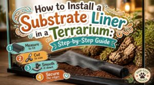 how to install a substrate liner in terrarium how to install a substrate liner in terrarium