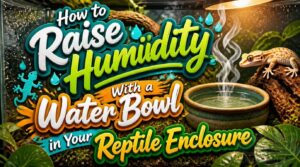 how to raise humidity with water bowl
