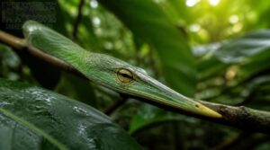 long-nosed vine snake snout long-nosed vine snake snout