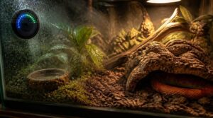 maintain species-specific humidity maintain species-specific humidity