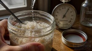 mix salt and water mix salt and water