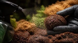 moistening substrate without saturation moistening substrate without saturation