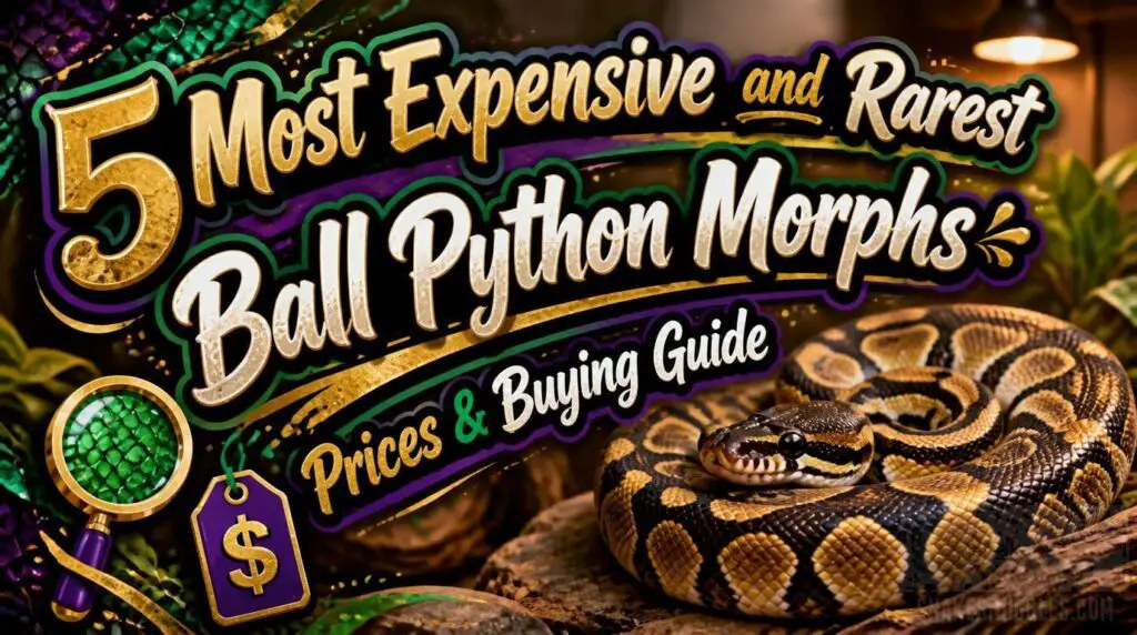 5 Most Expensive and Rarest Ball Python Morphs: Prices & Buying Guide