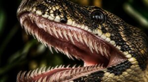 no specialized venom-injecting fangs no specialized venom-injecting fangs