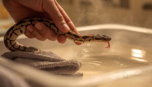 place your snake gently place your snake gently
