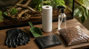 prepare safe snake waste cleaning supplies prepare safe snake waste cleaning supplies