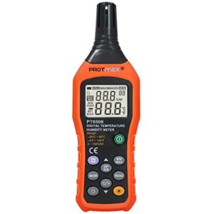 Protmex PT6508 Temperature Humidity Meter B017NF1POE