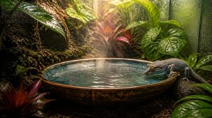 raise humidity with a wider water bowl raise humidity with a wider water bowl