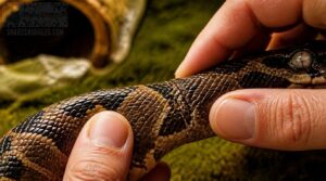 rechecking the snake’s body rechecking the snake’s body