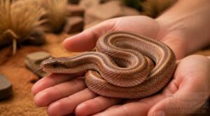 rosy boas: slow and docile rosy boas: slow and docile