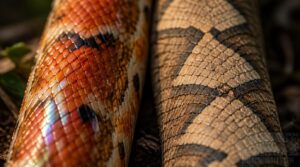 scale texture and overall sheen scale texture and overall sheen