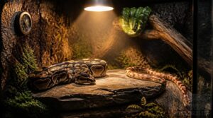 set species-specific basking temperatures set species-specific basking temperatures