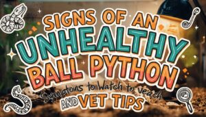 signs of an unhealthy ball python