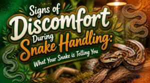 signs of discomfort during snake handling signs of discomfort during snake handling