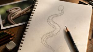 sketch an s-shaped spine sketch an s-shaped spine