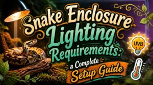 snake enclosure lighting requirements