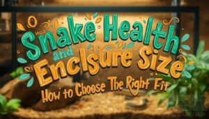 snake health and enclosure size snake health and enclosure size
