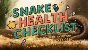 snake health checklist snake health checklist