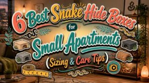 snake hide boxes for small apartments