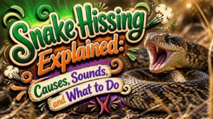 snake hissing snake hissing