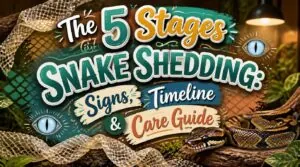 stages of snake shedding