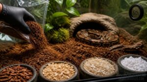 step 2: select safe snake substrate step 2: select safe snake substrate