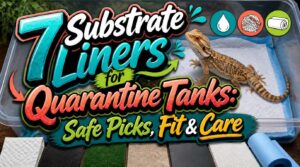 substrate liners for quarantine tanks