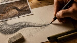 taper the body into tail taper the body into tail