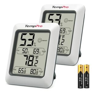 TempPro TempAir Digital Hygrometer Indoor B07R3YC1BC