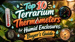 terrarium thermometers for humid enclosures