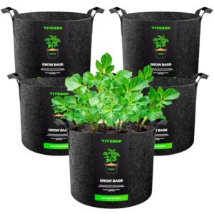 VIVOSUN 5 Pack 5 Gallon Plant B00TF9E6XE