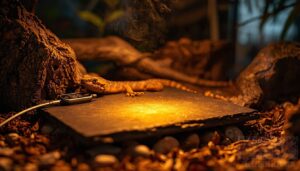 warm-side basking surface warm-side basking surface