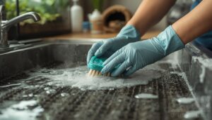 wash the substrate liner thoroughly wash the substrate liner thoroughly