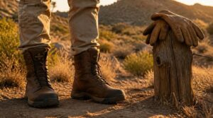 wear protective clothing and boots wear protective clothing and boots