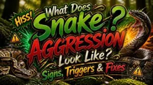 what does snake aggression look like what does snake aggression look like