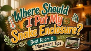 where should i put my snake enclosure where should i put my snake enclosure
