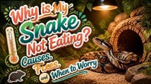 why is my snake not eating why is my snake not eating