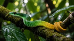 why some green snakes look yellow why some green snakes look yellow