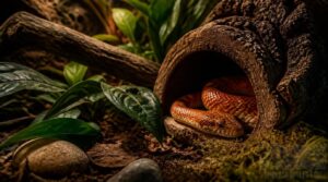 add hides, branches, plants, and natural décor add hides, branches, plants, and natural décor