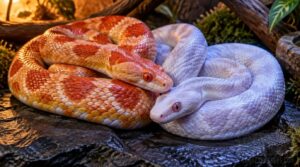 amelanistic and snow morphs amelanistic and snow morphs