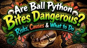 are ball python bites dangerous are ball python bites dangerous