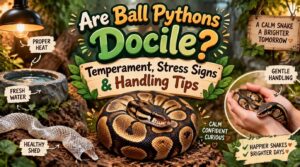 are ball pythons docile are ball pythons docile