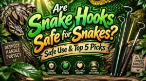 are snake hooks safe for snakes are snake hooks safe for snakes